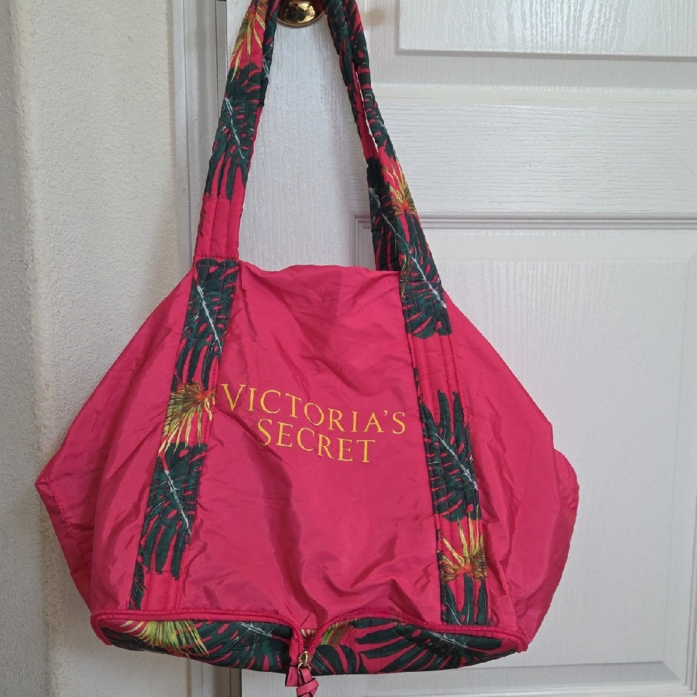 Victoria's Secret Tropical, Packable, Nylon Tote Bag!